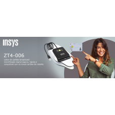 Leitor INSYS ZT4-006 Dual garante compatibilidade com os novos Cartões de Cidadão Leitor INSYS ZT4-006 Dual garante compatibilidade com os novos Cartões de Cidadão